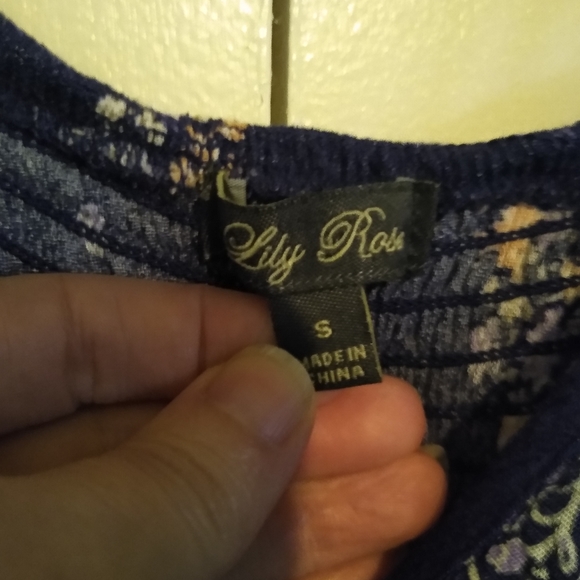 Sweet floral romper S Lily Rose - Picture 5 of 6